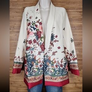 Zara Woman Floral Blazer